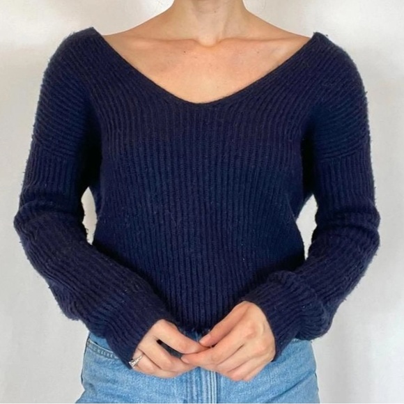 Cropped Anthropologie Knit Sweater - Picture 3 of 5